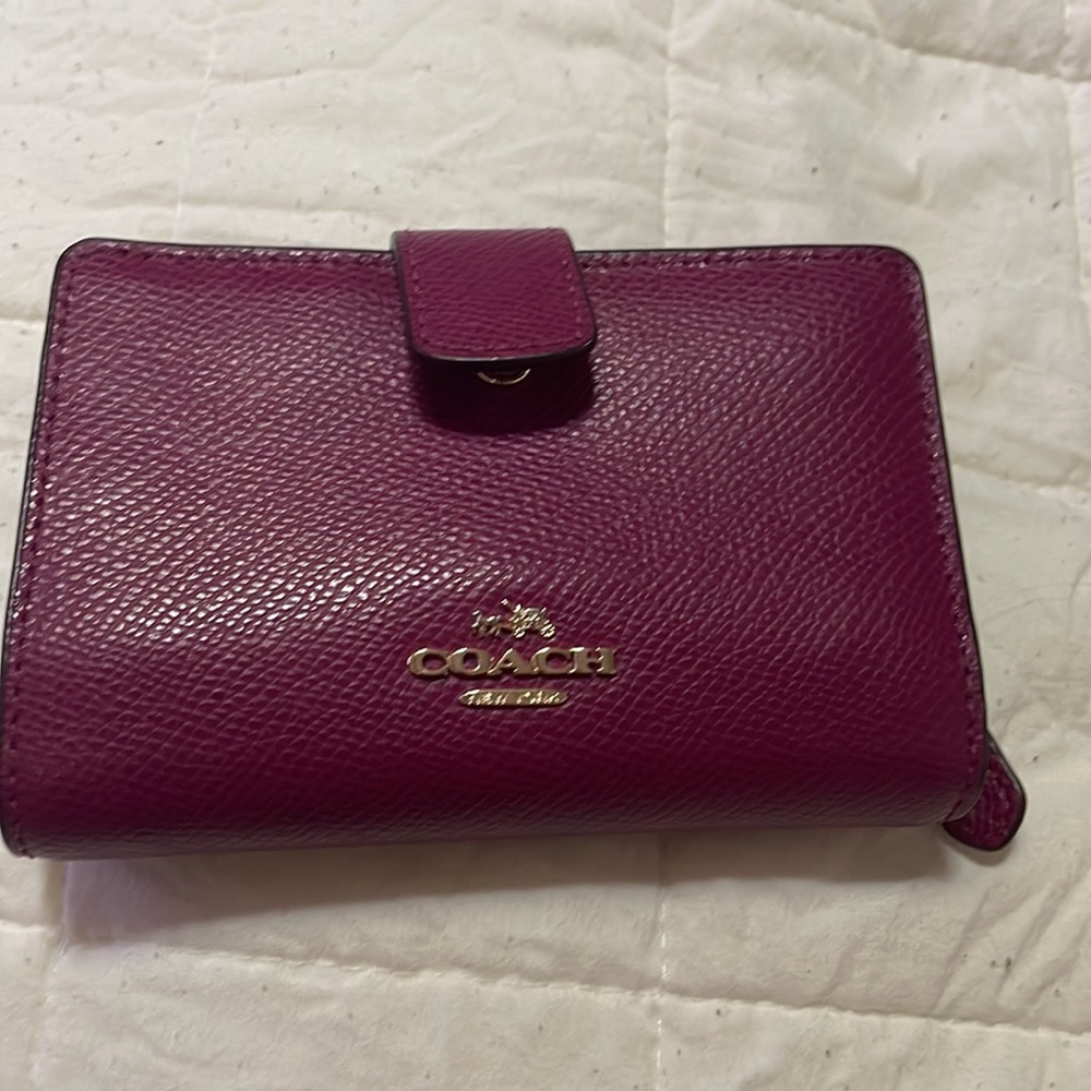 Coach Cross Body Purse & Matching Wallet - Picture 5 of 8